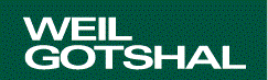 Weil, Gotshal & Manges LLP Logo