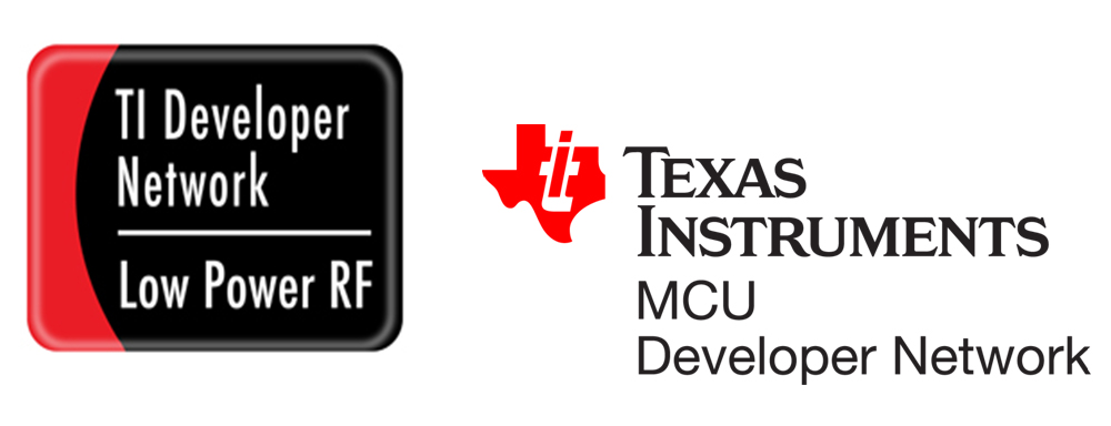 TI Developer Network and Texas Instruments Logo