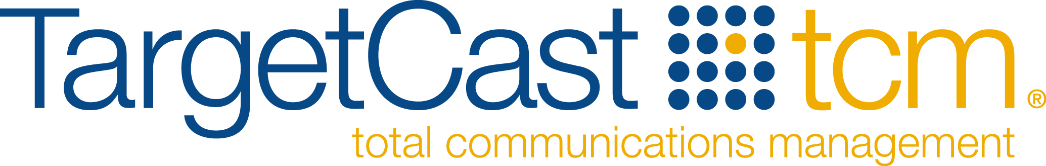 TargetCast tcm Logo