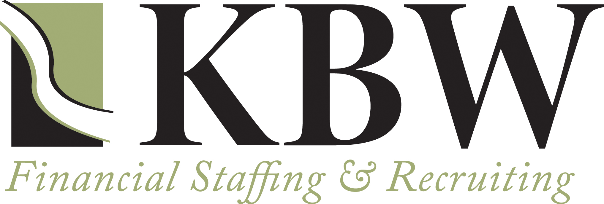 KBW Financial Staffing & Recruiting Logo