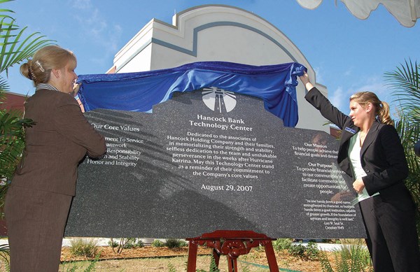 Unveiling of Proposed Hancock Bank Technology Monument