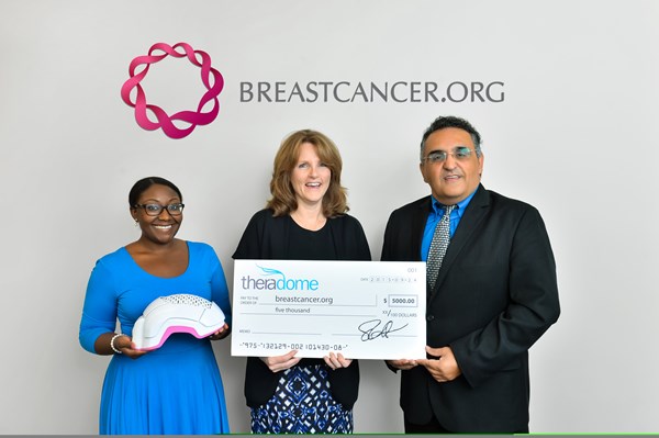Theradome and Breastcancer.org Announce New Partnership for Breast Cancer Awareness Month